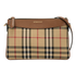 Peyton Crossbody, &pound;310, Handbags, Beige/Brown, Canvas/Leather, Front view